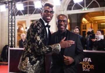 Paul Pogba y Clarence Seedorf.