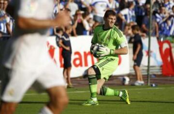 Trofeo Teresa Herrera. Deportivo de la Coru?a - Real Madrid. Iker Casillas.