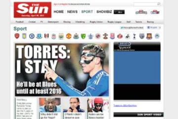 Portadas de la prensa extranjera