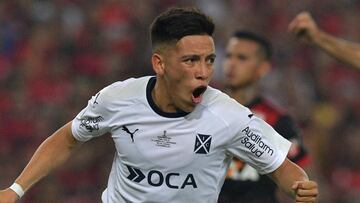 Ezequiel Barco con Independiente. 