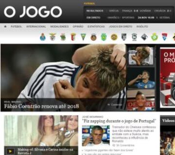 Portadas de la prensa extranjera