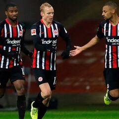 Rode salva un punto para el Eintracht de Frankfurt en el 86'