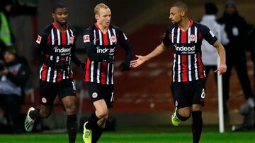 Rode salva un punto para el Eintracht de Frankfurt en el 86'