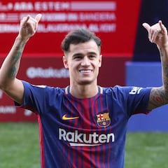 Coutinho unveiled as new Barcelona player