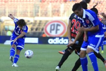 Universidad de Chile recibió a Antofagasta en el Nacional.