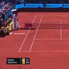 El clínic de Nadal frente a Djokovic resumido en un punto: ¿cómo no te voy a querer?
