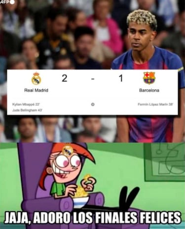 Lamine Yamal, protagonista de los memes más divertidos de El Clásico