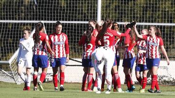 El Atlético Femenino jugó ante la Selección de Jordania.