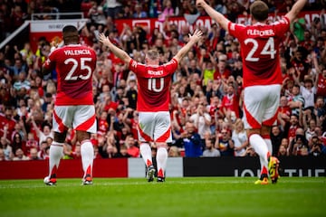 Wayne Rooney vuelve a Old Trafford: su aspecto f¨ªsico, lo m¨¢s comentado