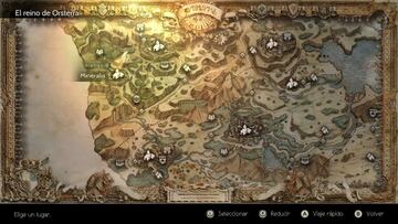 El Capítulo 4 de Alfyn comienza en Mineralia, en el Acantilado de Orsterra