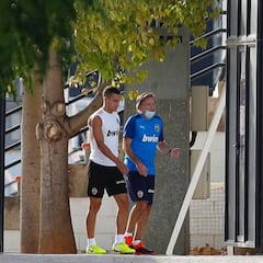 Voro dirige su primer entreno tras la despedida de Celades y César