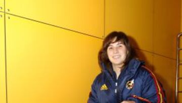 Mariona Caldentey, jugadora de la selección española sub-17