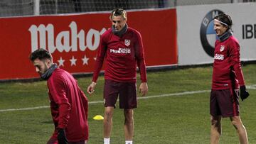 Koke, Saúl, Giménez y Filipe.