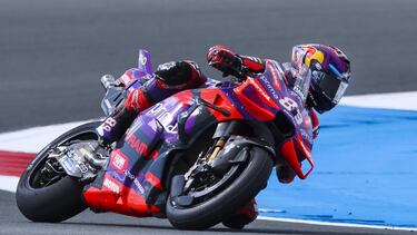 Jorge Martín, durante los entrenamientos de Assen.