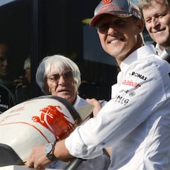 "Schumacher y Prost corrían solos. Hamilton tiene a Dios y al mundo ayudándole"