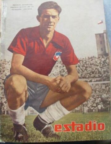 Rodolfo Almeyda. Argentino que se nacionalizó chileno y defendió a la Roja en 22 oportunidades.