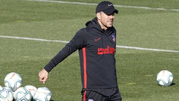 31/12/19
 ENTRENAMIENTO ATLETICO DE MADRID
 SIMEONE