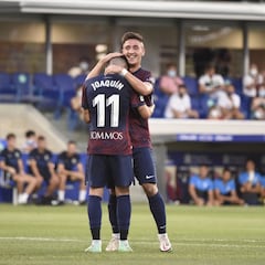 Joaquín Muñoz, primer goleador de la temporada
