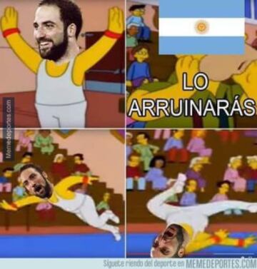 Memes Argentina vs Chile