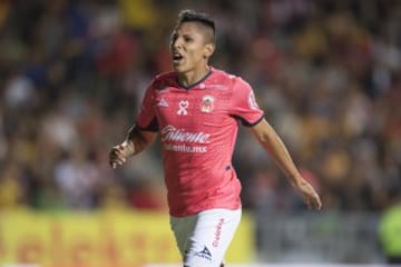 El mejor refuerzo de Monarcas y de la liga el torneo pasado, fue campeón de goleo con 11 goles junto a Dayro Moreno. Un delantero con un gran olfato goleador y la esperanza michoacana para salvar el descenso.