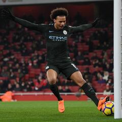 Sane credits Guardiola for rapid improvement