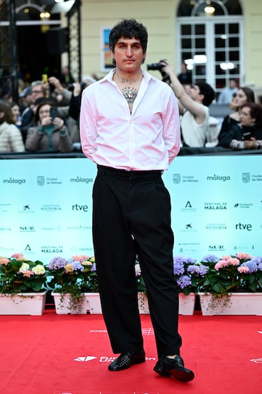  La Dani durante el photocall de clausura del 29 Festival de Málaga en el Teatro Cervantes. 
 
