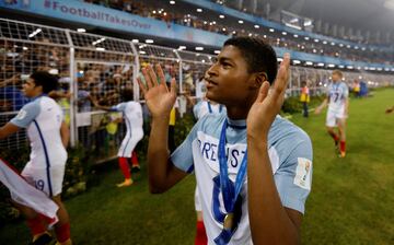 England 5-2 Spain: U17 World Cup final - in pictures