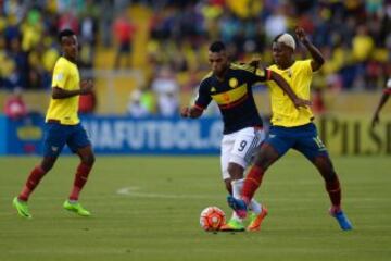 Colombia le gana a Ecuador y hace una jornada perfecta