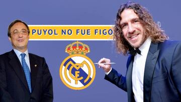 Puyol no fue Figo: los dos intentos frustrados de Florentino Pérez