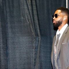 What did Khloé Kardashian say about Tristan Thompson visiting their newborn son in the hospital?