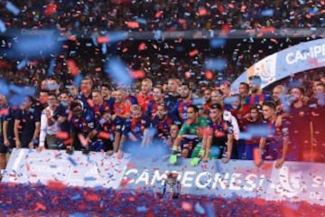 El Barcelona campeón de la Supercopa de España