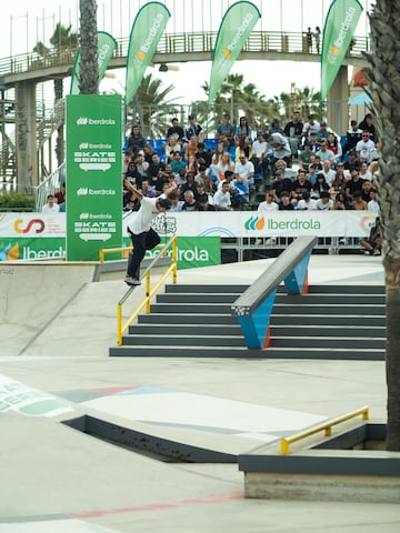 Las Iberdrola Skate Series de Street se estrenaron en Badalona.