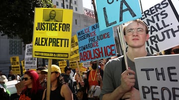 Los Ángeles se detiene en protesta por el ICE y Donald Trump