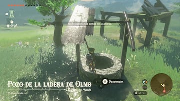 the legend of zelda tears of the kingdom nintendo switch guia santuario tenma'at