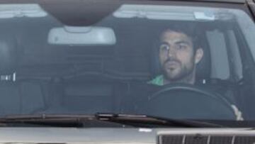 Cesc se presentó a la cita del Barça "con ganas de entrenar"