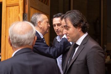 Fernando Roig, Unai Emery y Raúl Martín Presa. 