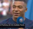 El momento en el que Mbappé justifica su decisión de renovar