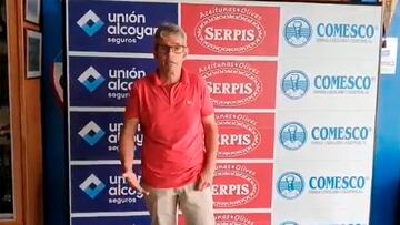 Juan Serrano, ex presidente del CD Alcoyano
