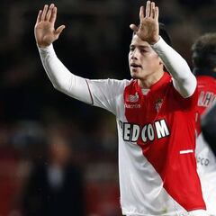 France Football: Falcao y James, en el 11 de la década de Mónaco