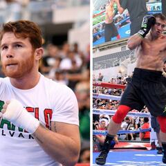 Canelo y Golovkin siguen con la guerra verbal ante 3.252 fans
