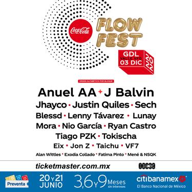 Flow Fest Guadalajara y Monterrey: artistas, fechas, precios y cuándo salen a la venta los boletos