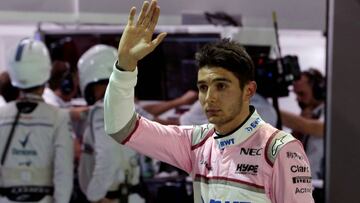 Esteban Ocon, piloto de Force India