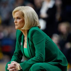 Why does LSU head coach Kim Mulkey wear colourful clothes? Where does she get them?