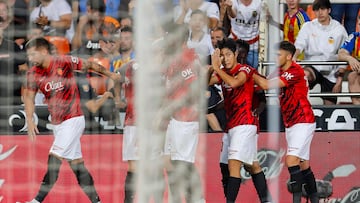 22/10/22 PARTIDO PRIMERA DIVISION  
VALENCIA CF - RCD MALLORCA
GOL 1-2 KANGEN LEE ALEGRIA 