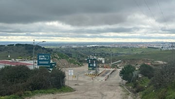Ubicación en Colmenar Viejo donde se construirá la planta de biogás.