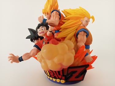 La evolución de Goku de Dragon Ball por Banpresto