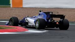 Wehrlein con el Sauber.