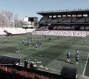 El Atalanta se prepara contra el Madrid en Vallecas