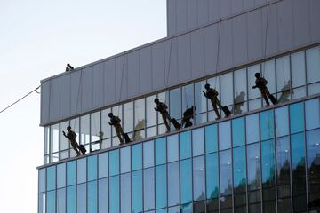 Los XXIII Juegos Olímpicos de Invierno en Corea del Sur se están preparando a conciencia desde el punto de vista de la seguridad. La prioridad es garantizar la fiesta de los deportes de invierno, y para ello los cuerpos de seguridad se entrenan mediante simulacros.