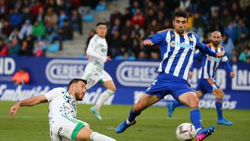 El partido de ida en Ponferrada.